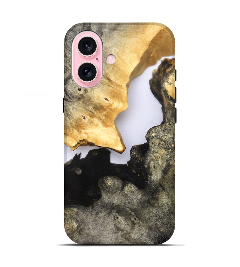 iPhone 17 Wood Live Edge Phone Case - Kaylee (Clear, 821886)