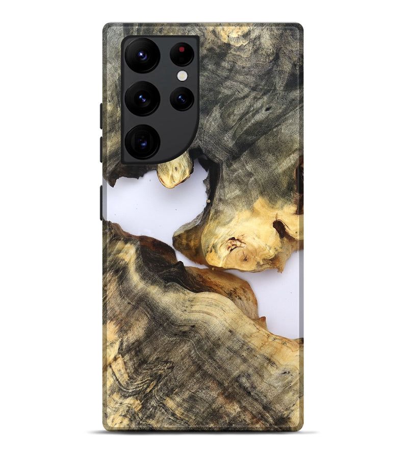 Galaxy S22 Ultra Wood Live Edge Phone Case - Maura (Clear, 821887)
