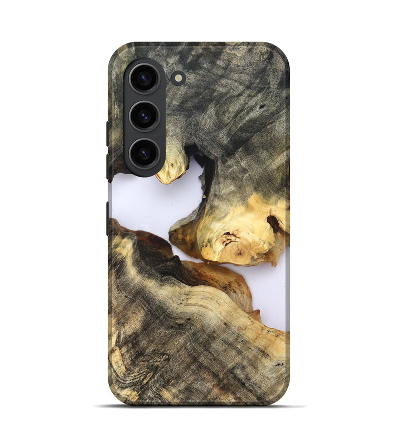 Galaxy S23 Wood Live Edge Phone Case - Maura (Clear, 821887)