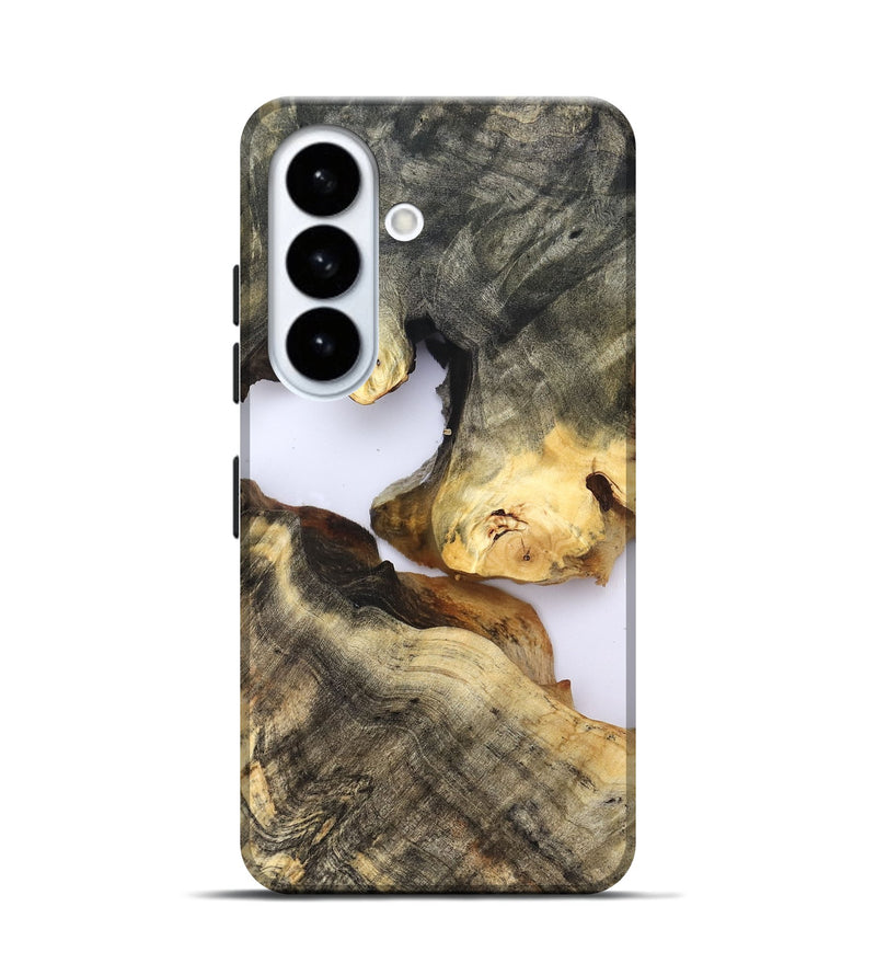 Galaxy S26 Wood Live Edge Phone Case - Maura (Clear, 821887)