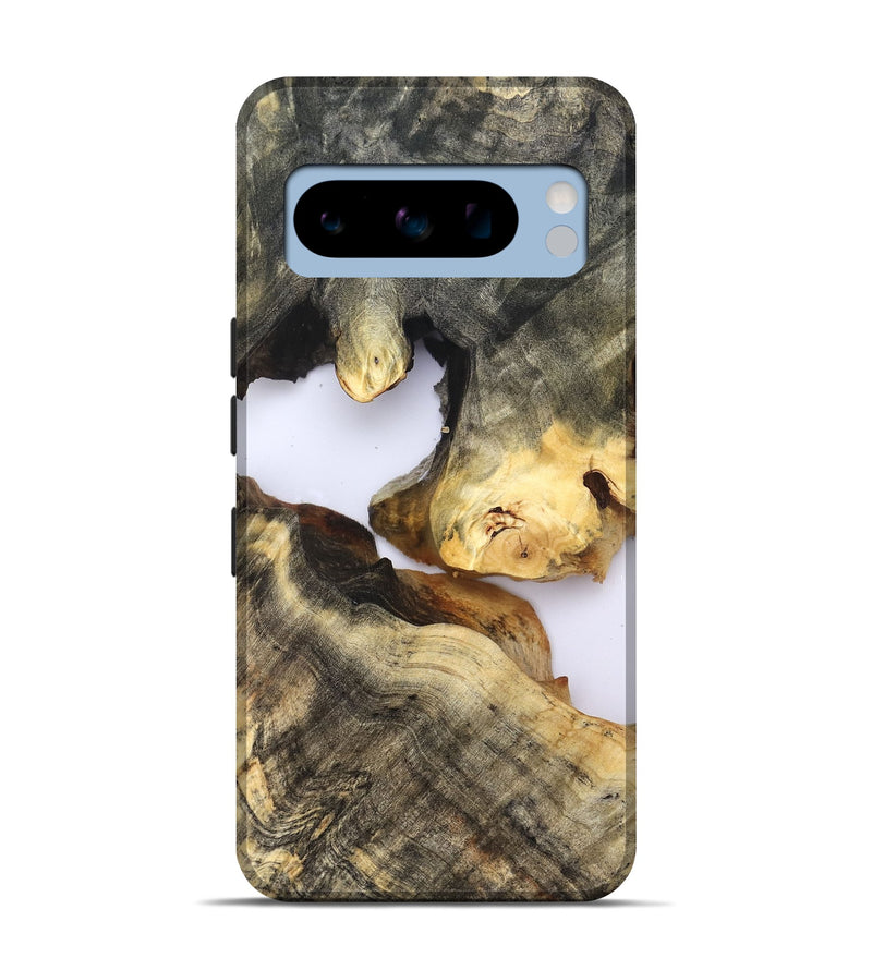 Pixel 8 Pro Wood Live Edge Phone Case - Maura (Clear, 821887)