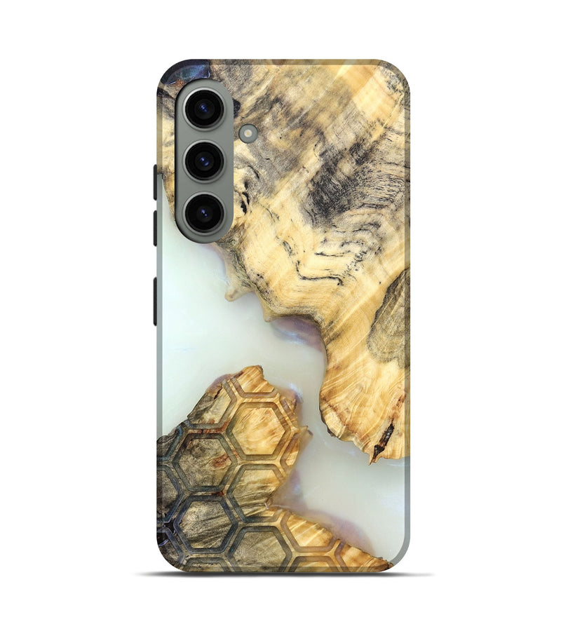 Galaxy S24 Wood Live Edge Phone Case - Elina (Clear, 821888)