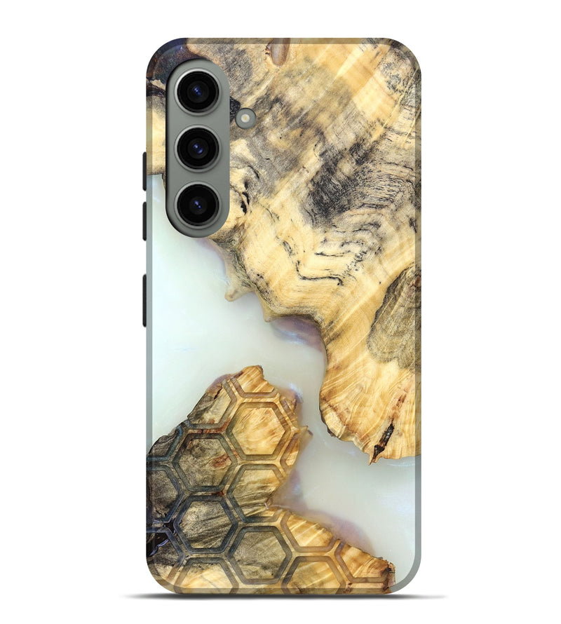 Galaxy S24 Plus Wood Live Edge Phone Case - Elina (Clear, 821888)
