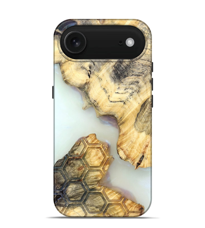 iPhone 17 Air Wood Live Edge Phone Case - Elina (Clear, 821888)