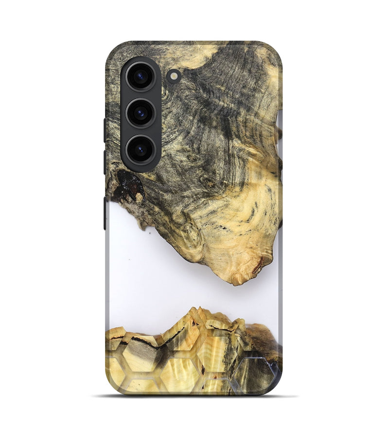 Galaxy S23 Wood Live Edge Phone Case - Avani (Clear, 821889)