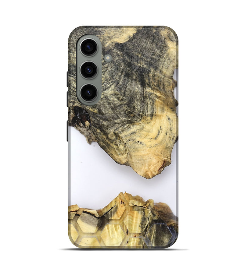 Galaxy S24 Wood Live Edge Phone Case - Avani (Clear, 821889)