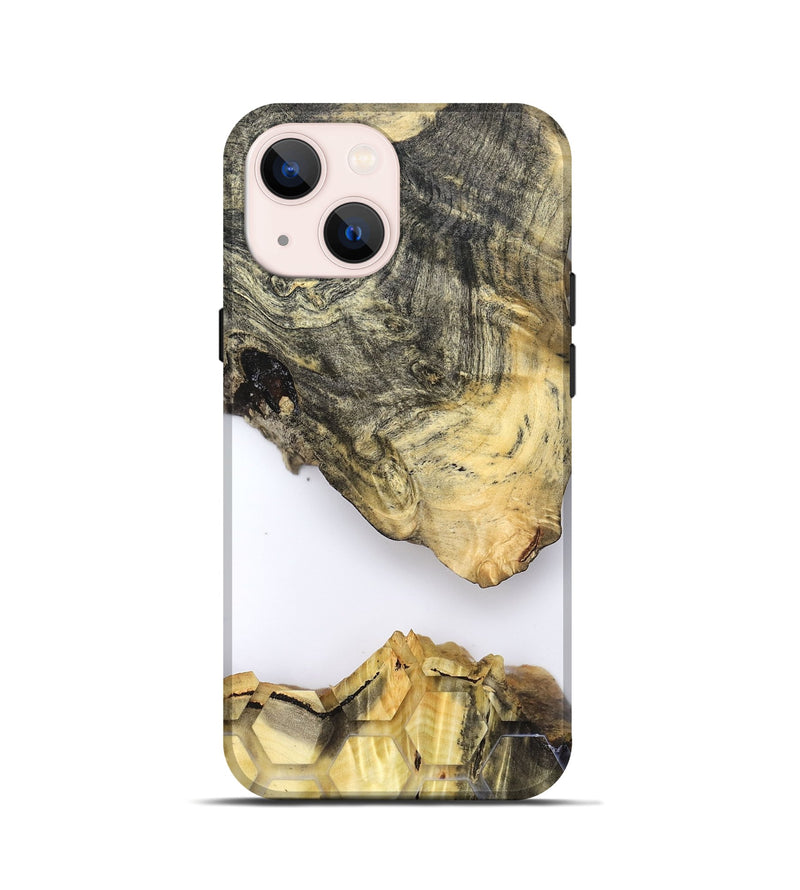 iPhone 13 mini Wood Live Edge Phone Case - Avani (Clear, 821889)