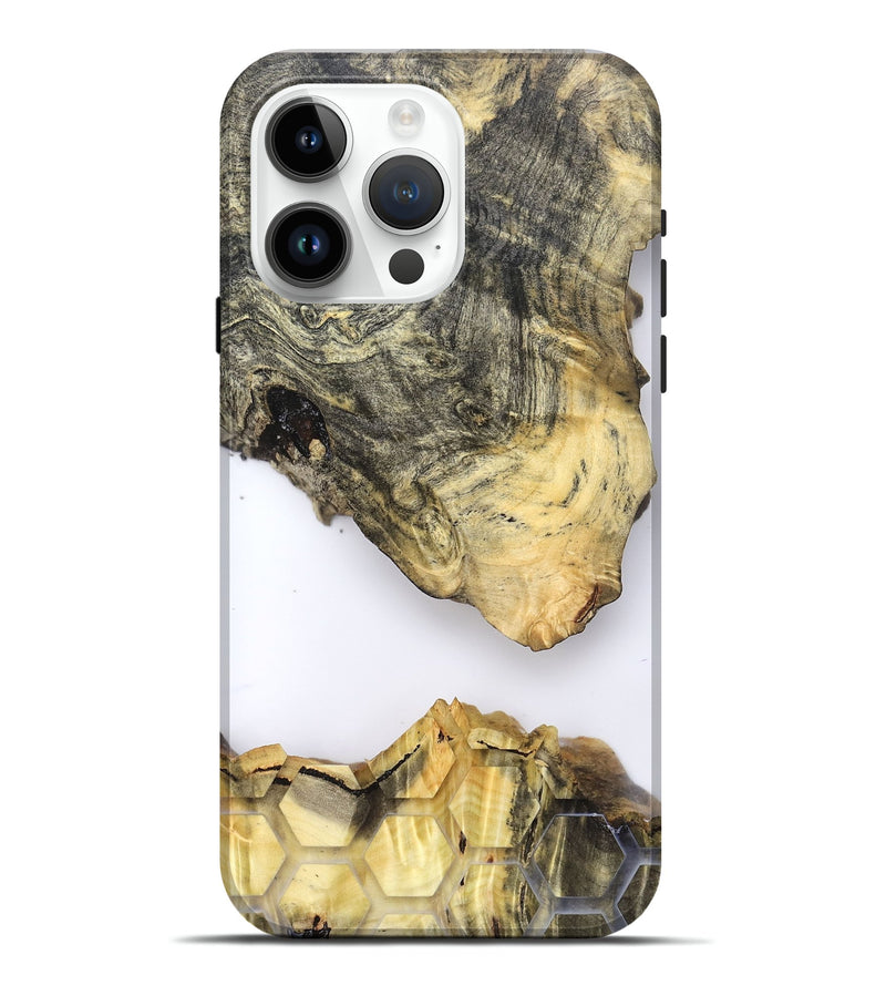 iPhone 15 Pro Max Wood Live Edge Phone Case - Avani (Clear, 821889)
