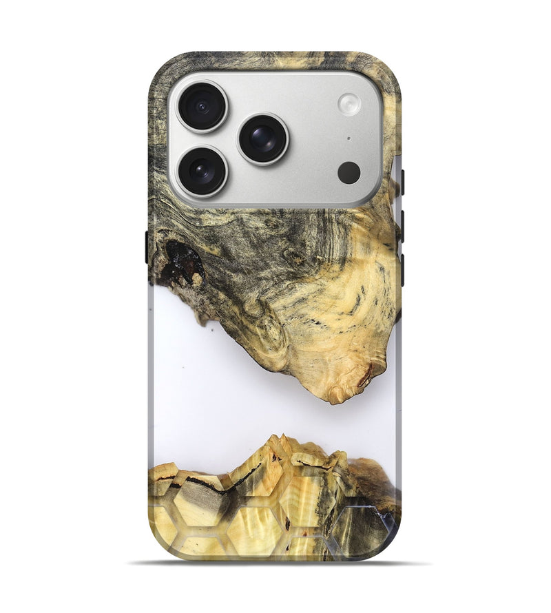 iPhone 17 Pro Wood Live Edge Phone Case - Avani (Clear, 821889)