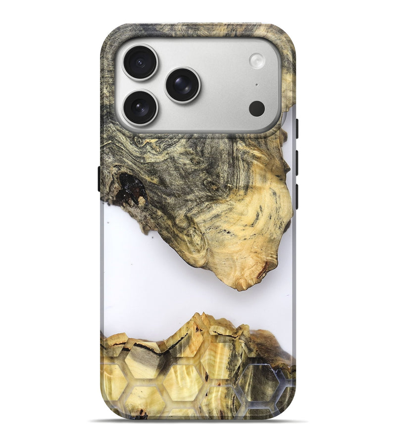 iPhone 17 Pro Max Wood Live Edge Phone Case - Avani (Clear, 821889)