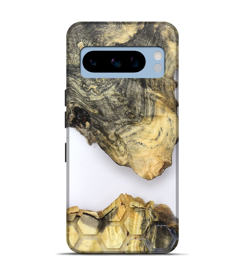 Pixel 8 Pro Wood Live Edge Phone Case - Avani (Clear, 821889)