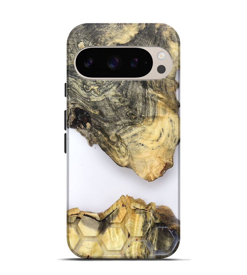 Pixel 9 Wood Live Edge Phone Case - Avani (Clear, 821889)