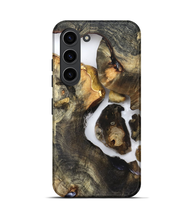 Galaxy S23 Wood Live Edge Phone Case - Laureen (Clear, 821890)