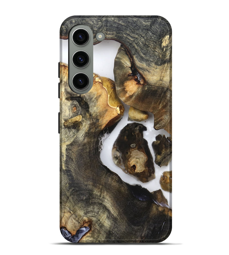 Galaxy S23 Plus Wood Live Edge Phone Case - Laureen (Clear, 821890)