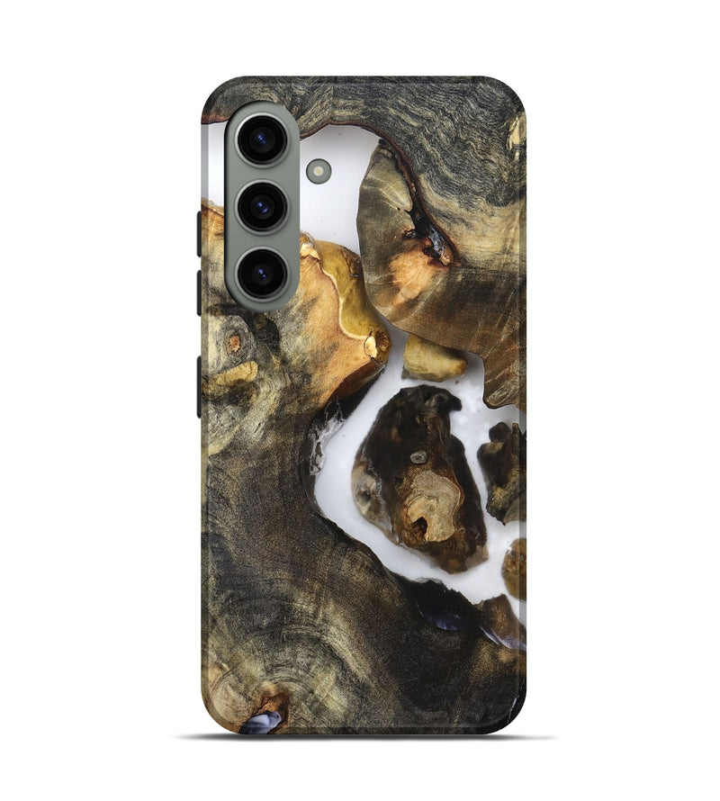 Galaxy S24 Wood Live Edge Phone Case - Laureen (Clear, 821890)