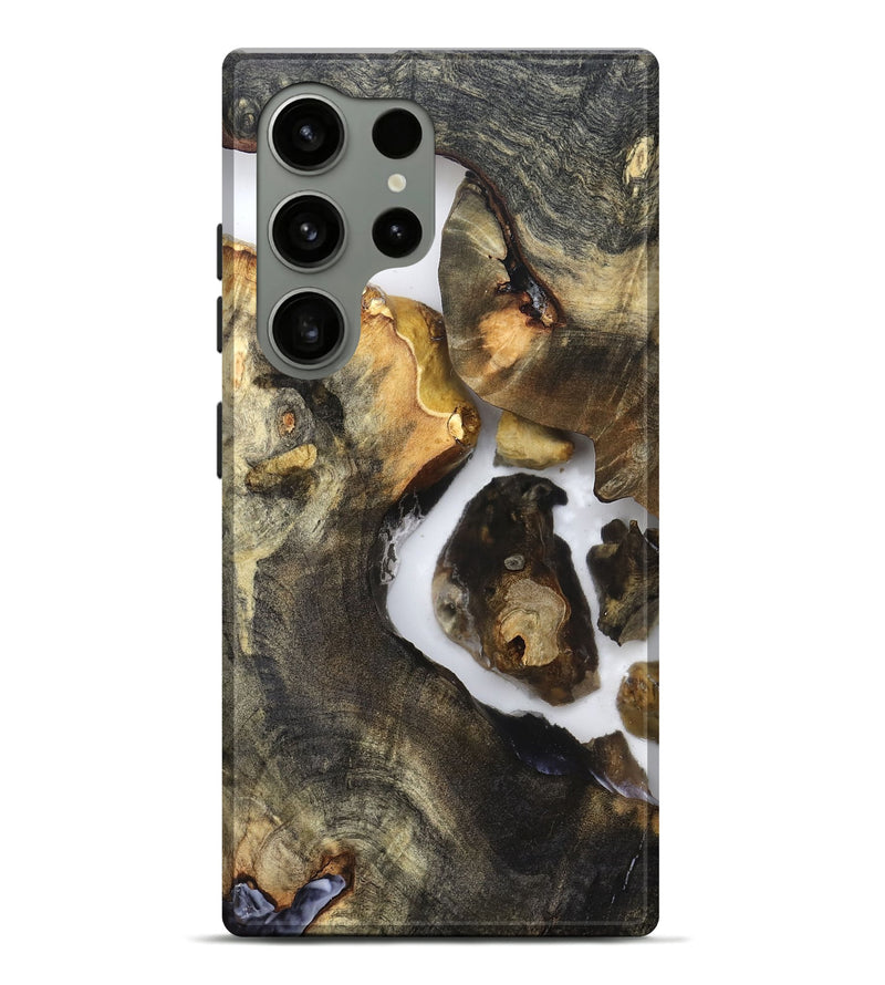 Galaxy S24 Ultra Wood Live Edge Phone Case - Laureen (Clear, 821890)