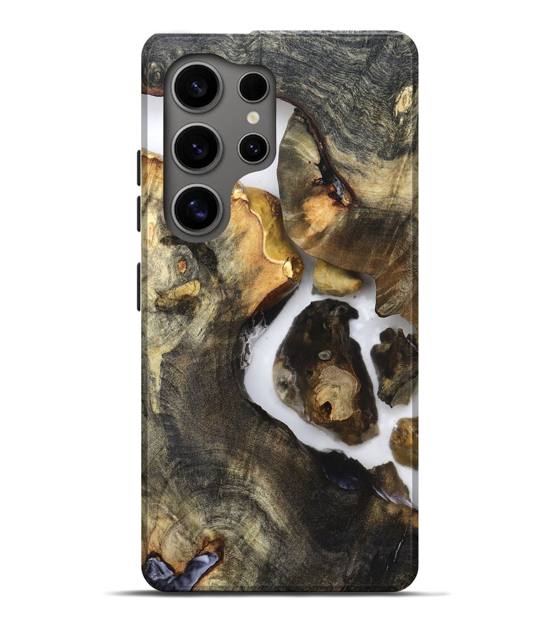 Galaxy S25 Ultra Wood Live Edge Phone Case - Laureen (Clear, 821890)