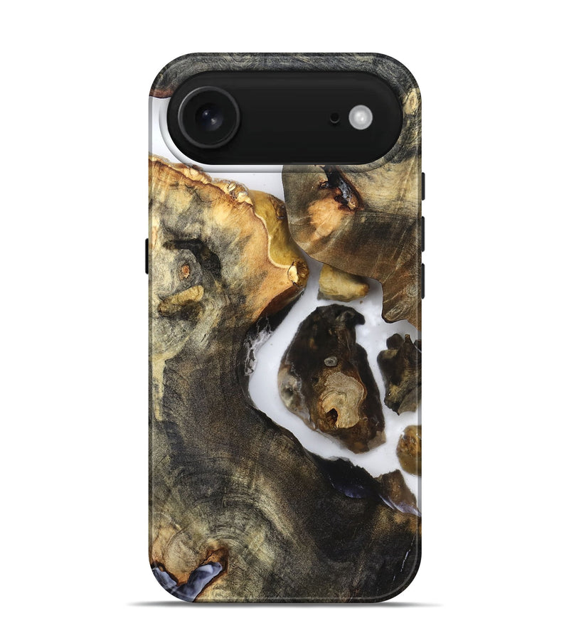iPhone 17 Air Wood Live Edge Phone Case - Laureen (Clear, 821890)