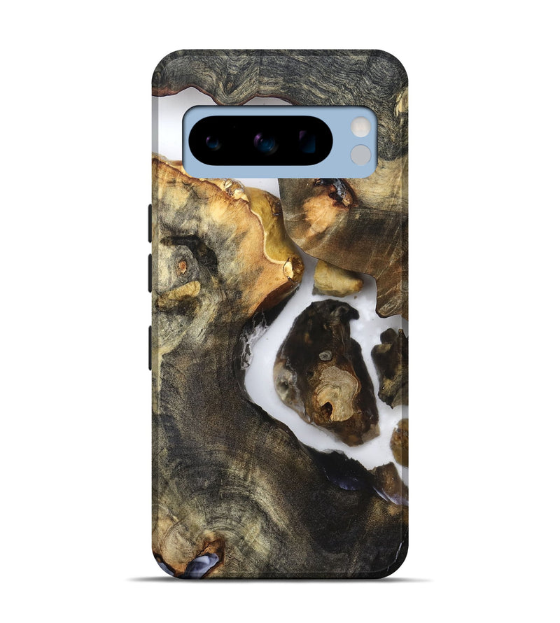 Pixel 8 Pro Wood Live Edge Phone Case - Laureen (Clear, 821890)