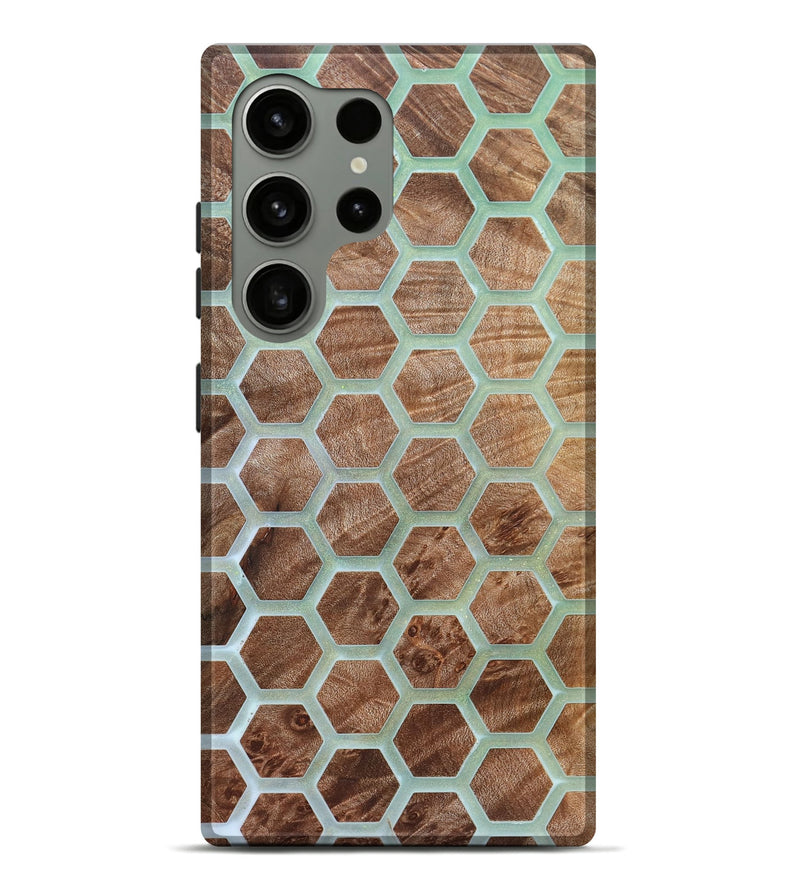 Galaxy S24 Ultra Wood Live Edge Phone Case - Alesha (Pattern, 821891)