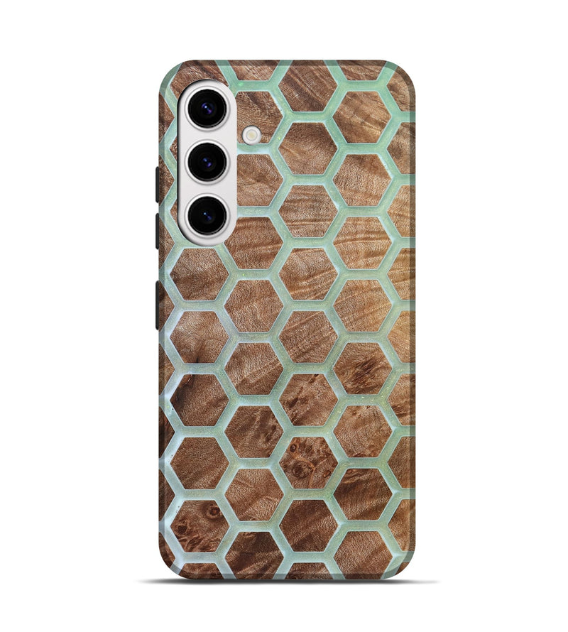 Galaxy S25 Wood Live Edge Phone Case - Alesha (Pattern, 821891)