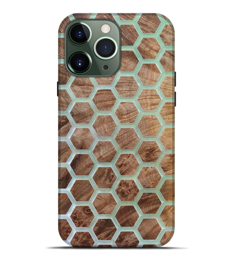 iPhone 13 Pro Max Wood Live Edge Phone Case - Alesha (Pattern, 821891)