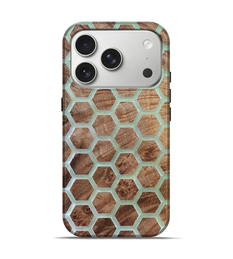 iPhone 17 Pro Wood Live Edge Phone Case - Alesha (Pattern, 821891)