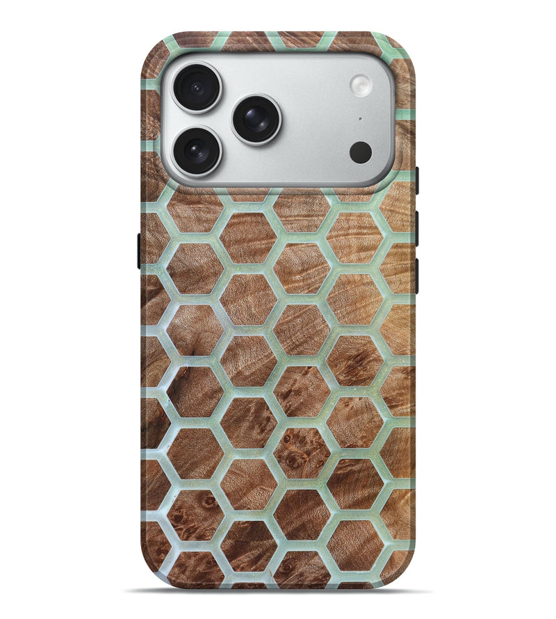 iPhone 18 Pro Max Wood Live Edge Phone Case - Alesha (Pattern, 821891)