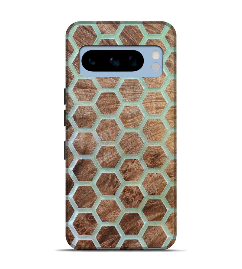 Pixel 8 Pro Wood Live Edge Phone Case - Alesha (Pattern, 821891)