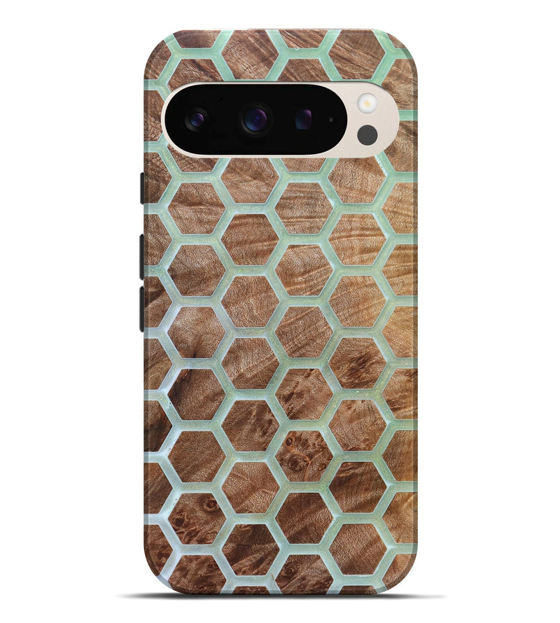 Pixel 9 Pro XL Wood Live Edge Phone Case - Alesha (Pattern, 821891)
