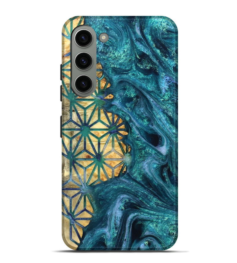 Galaxy S23 Plus Wood Live Edge Phone Case - Tera (Pattern, 821892)