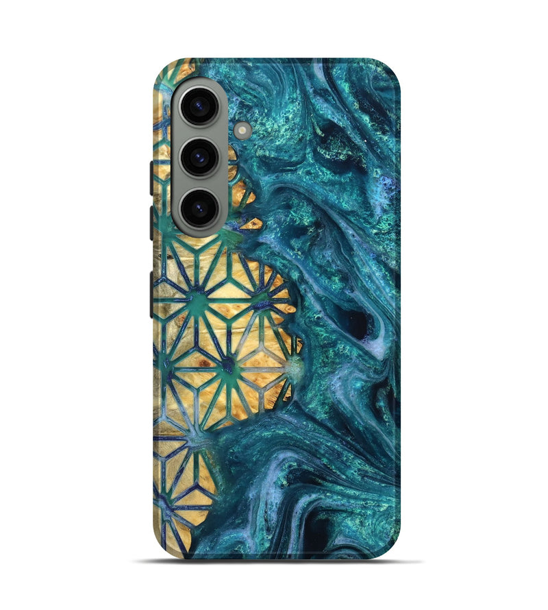 Galaxy S24 Wood Live Edge Phone Case - Tera (Pattern, 821892)