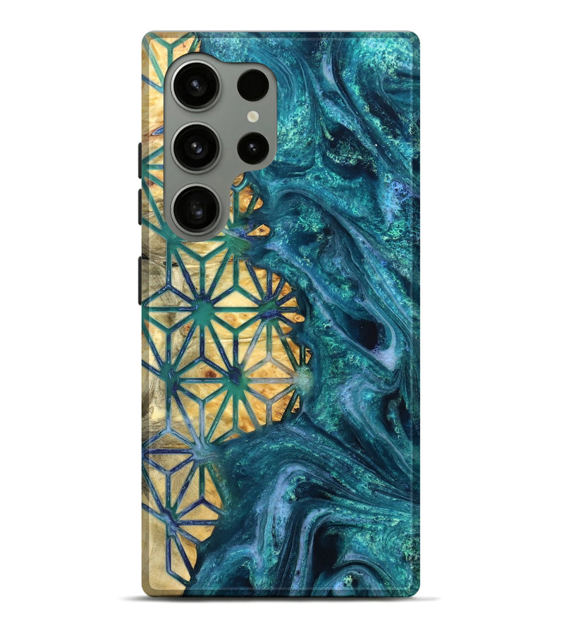 Galaxy S24 Ultra Wood Live Edge Phone Case - Tera (Pattern, 821892)