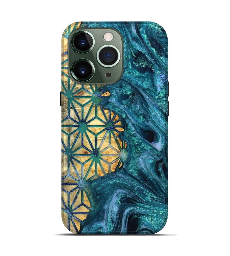 iPhone 13 Pro Wood Live Edge Phone Case - Tera (Pattern, 821892)