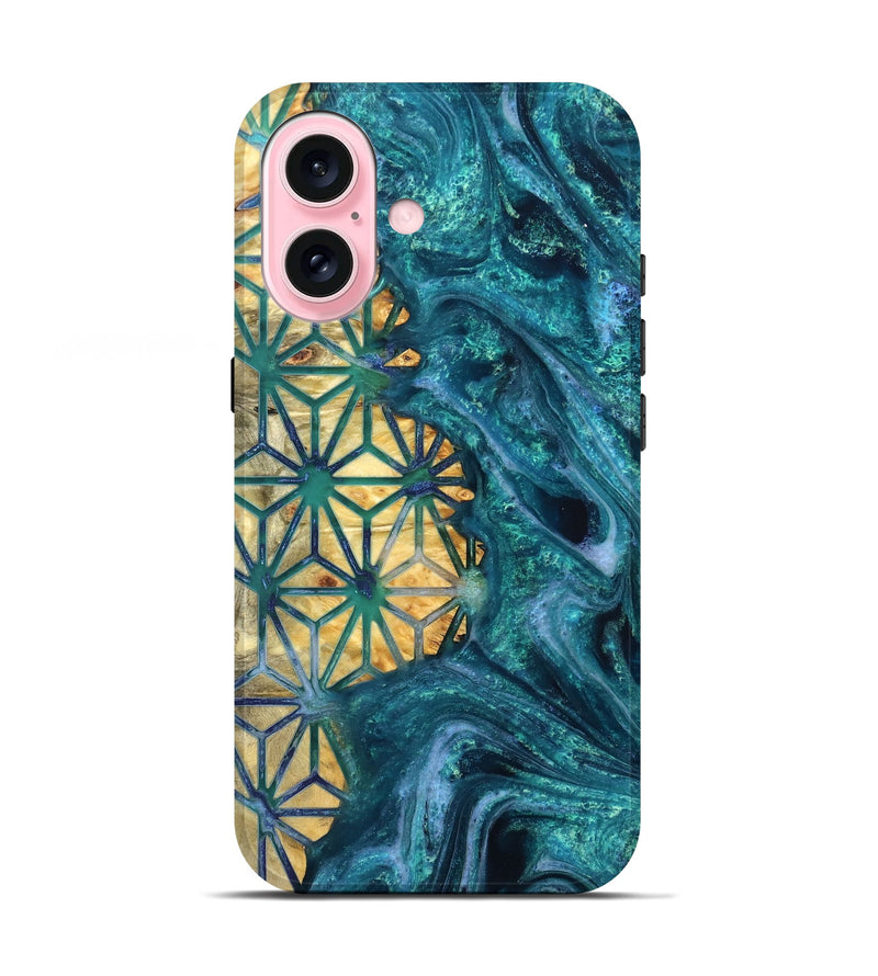 iPhone 17 Wood Live Edge Phone Case - Tera (Pattern, 821892)