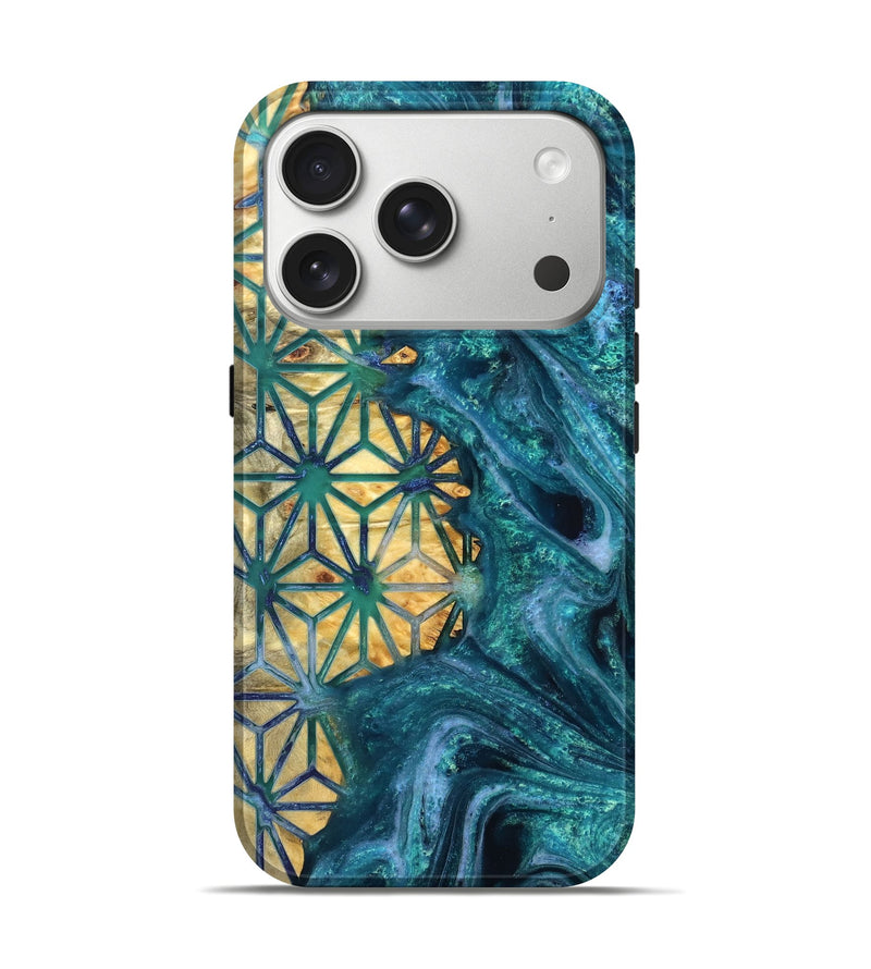iPhone 17 Pro Wood Live Edge Phone Case - Tera (Pattern, 821892)