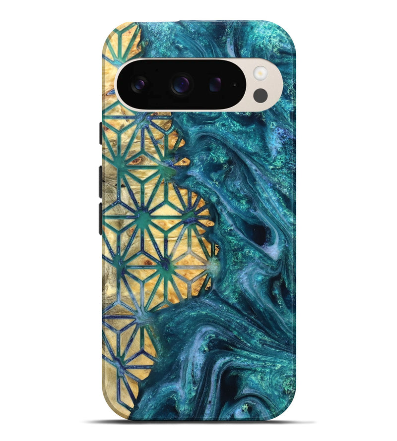 Pixel 9 Pro XL Wood Live Edge Phone Case - Tera (Pattern, 821892)