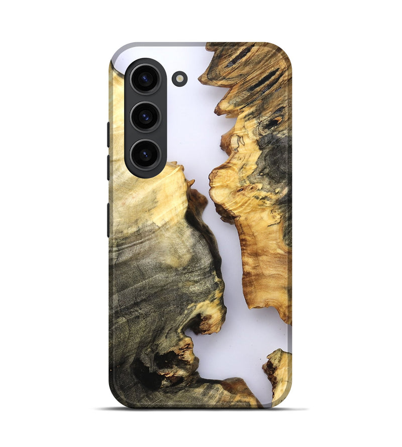 Galaxy S23 Wood Live Edge Phone Case - Marcelo (Clear, 821893)