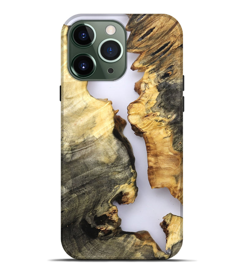 iPhone 13 Pro Max Wood Live Edge Phone Case - Marcelo (Clear, 821893)