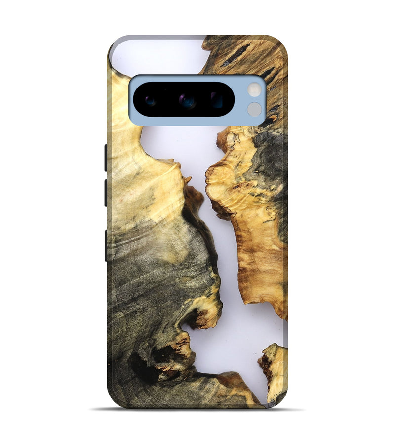 Pixel 8 Pro Wood Live Edge Phone Case - Marcelo (Clear, 821893)