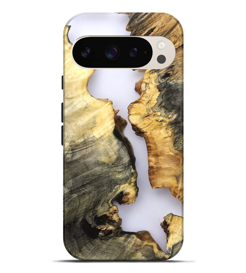 Pixel 9 Pro XL Wood Live Edge Phone Case - Marcelo (Clear, 821893)