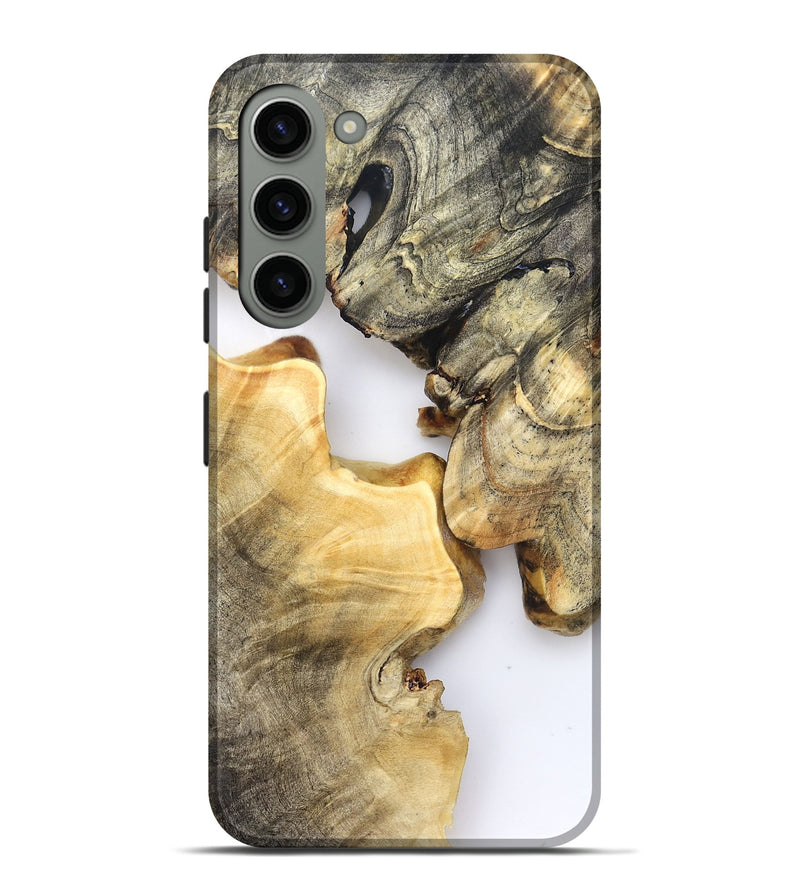Galaxy S23 Plus Wood Live Edge Phone Case - Aidyn (Clear, 821894)