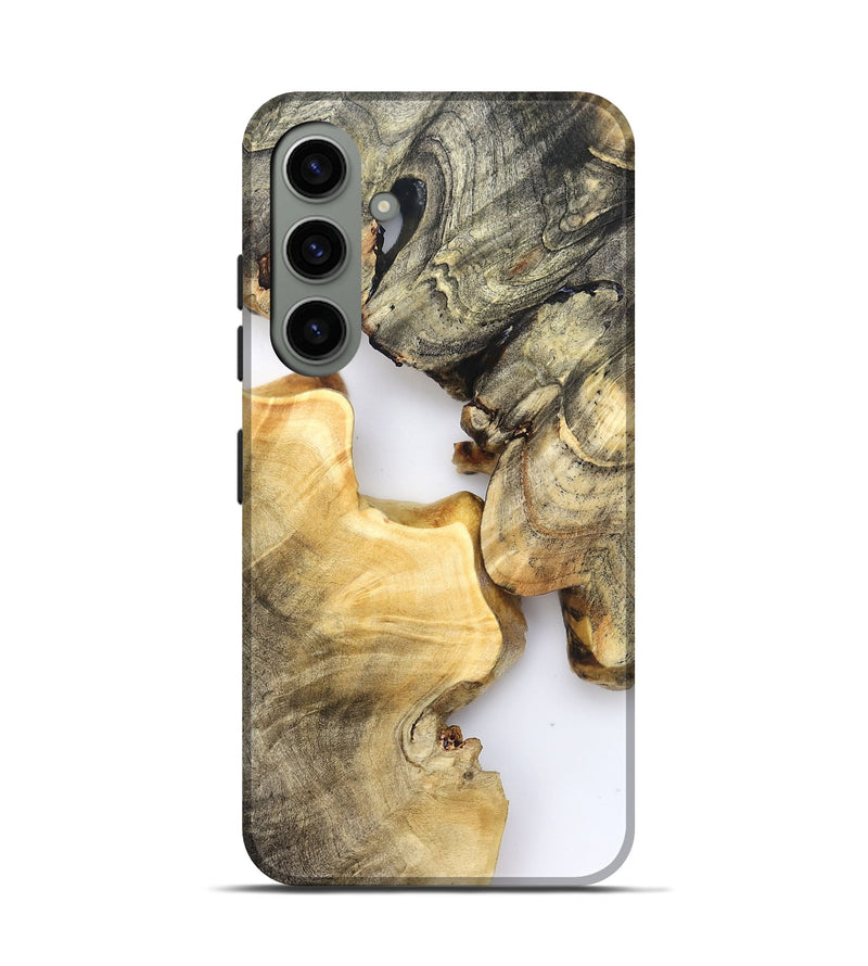 Galaxy S24 Wood Live Edge Phone Case - Aidyn (Clear, 821894)
