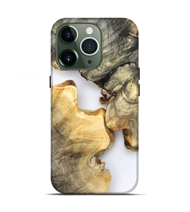 iPhone 13 Pro Wood Live Edge Phone Case - Aidyn (Clear, 821894)