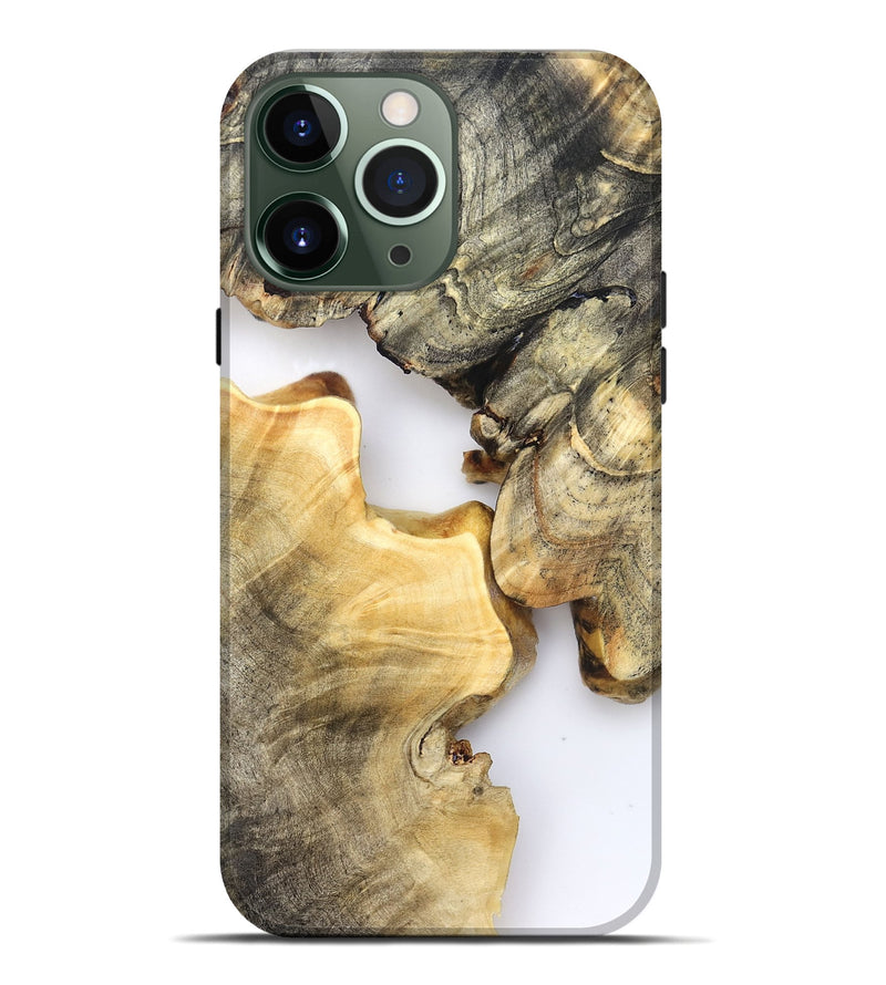 iPhone 13 Pro Max Wood Live Edge Phone Case - Aidyn (Clear, 821894)