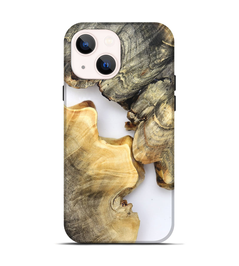 iPhone 14 Wood Live Edge Phone Case - Aidyn (Clear, 821894)