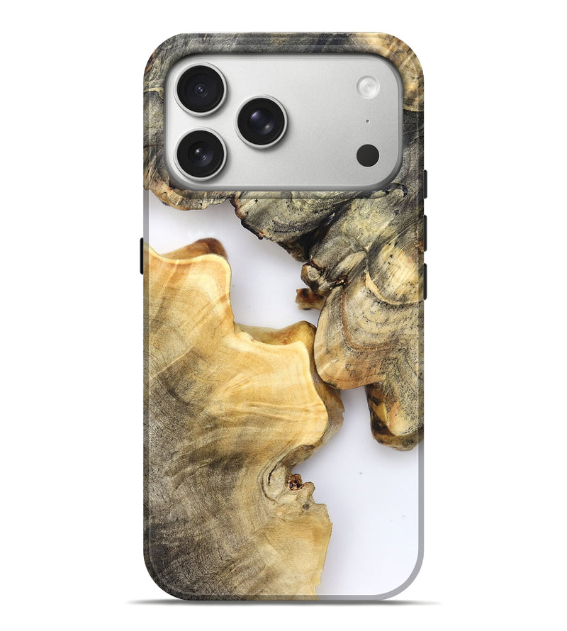 iPhone 17 Pro Max Wood Live Edge Phone Case - Aidyn (Clear, 821894)