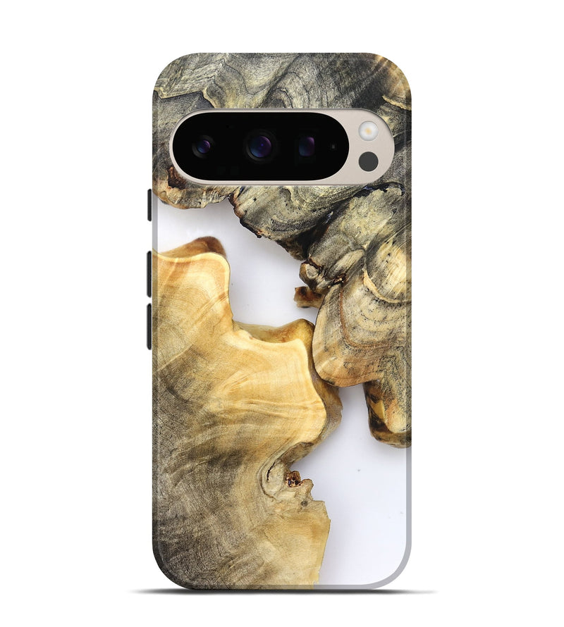 Pixel 10 Pro Wood Live Edge Phone Case - Aidyn (Clear, 821894)