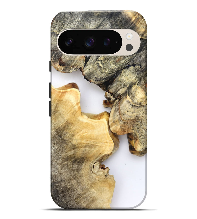 Pixel 10 Pro XL Wood Live Edge Phone Case - Aidyn (Clear, 821894)