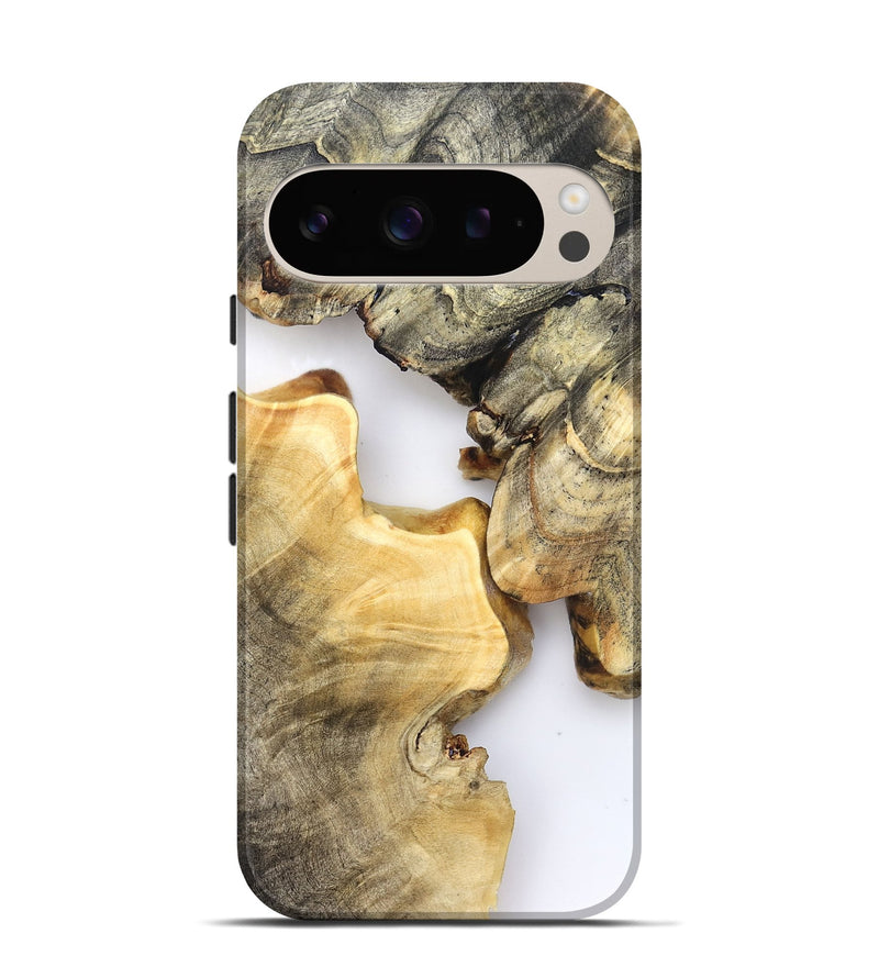 Pixel 9 Wood Live Edge Phone Case - Aidyn (Clear, 821894)